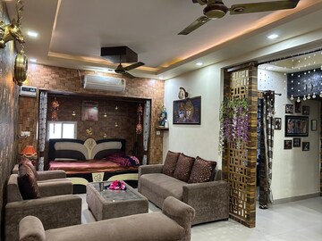 Living Room in 2 BHK Builder Floor at Bptp Park Floors ii, Sector 76 – for Sale