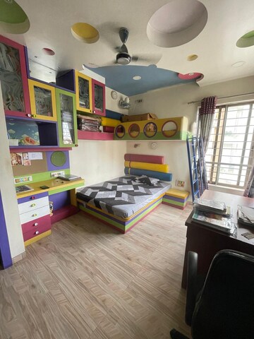 Bedroom in 3 BHK Apartment at Lodha Luxuria, Majiwada – for Sale