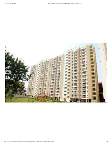 2 BHK Apartment For Resale in THD Garden Alwar Bypass Road Bhiwadi  8093420