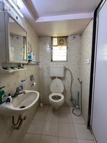 Bathroom in 2 BHK Apartment at Kores Tower, Vartak Nagar – for Sale