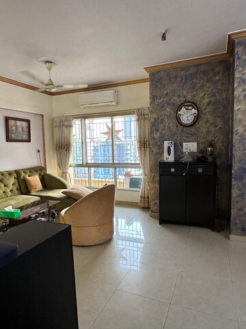 Living Room in 2 BHK Apartment at Kores Tower, Vartak Nagar – for Sale