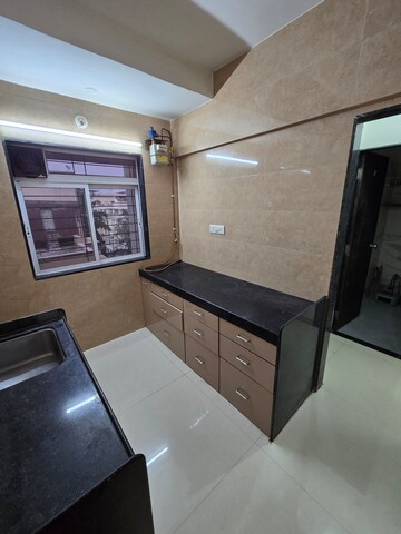 Kitchen in 2 BHK Apartment at Navkar Yellow Rose, Borivali West – for Sale