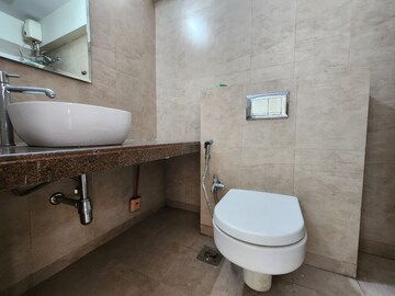 Bathroom in 3 BHK Apartment at Godrej Prime, Chembur – for Rent