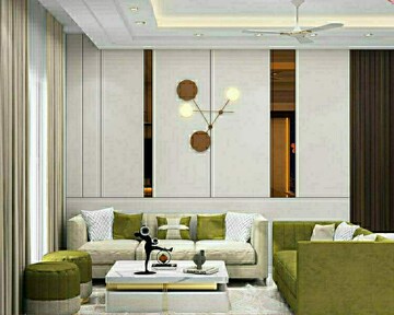 Living Room in 2 BHK Villa at Bidadi – for Sale