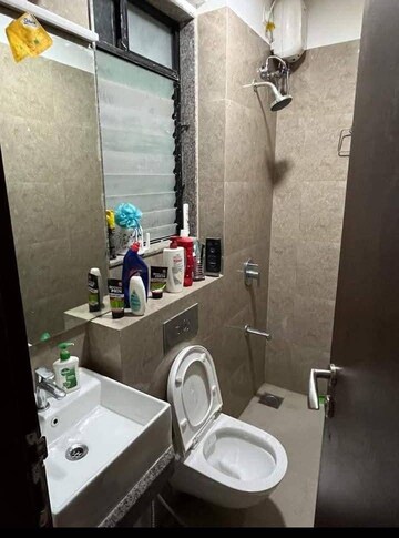 Bathroom in 2 BHK Apartment at Shantee Meera Avenue, Vasai East – for Sale