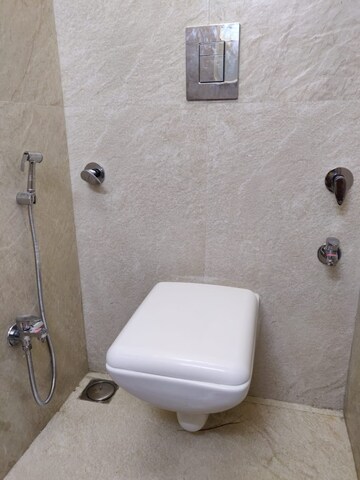 Bathroom in 2 BHK Apartment at Poonam Darshan, Andheri East – for Rent