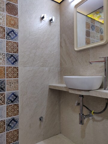Bathroom in 2 BHK Apartment at Poonam Darshan, Andheri East – for Rent