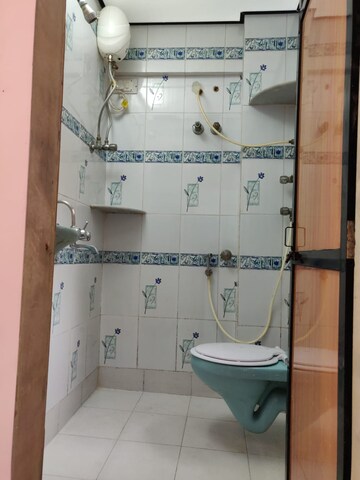 Bathroom in 2 BHK Apartment at Poonam Darshan, Andheri East – for Rent