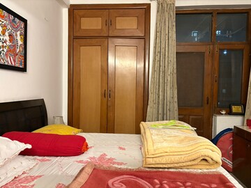 Bedroom in 3 BHK Apartment at Shubhkamna Advert Apartments, Sector 50 – for Rent