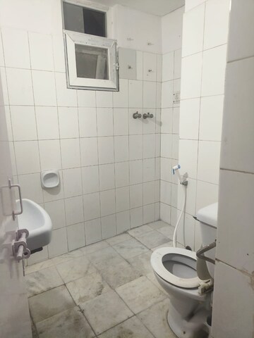 Bathroom in 2 BHK Apartment at Shubhkamna Advert Apartments, Sector 50 – for Rent
