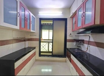 Kitchen in 1 BHK Apartment at A V Crystal Tower, Vasai East – for Sale