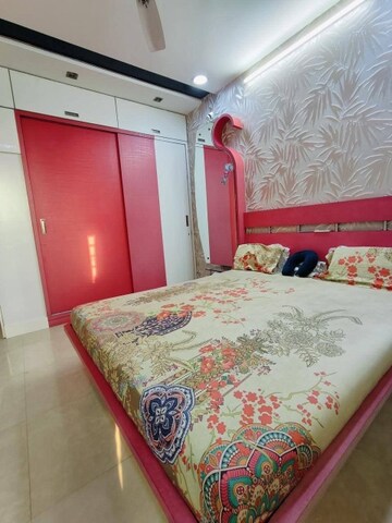 Bedroom in 2 BHK Apartment at A V Crystal Tower, Vasai East – for Sale