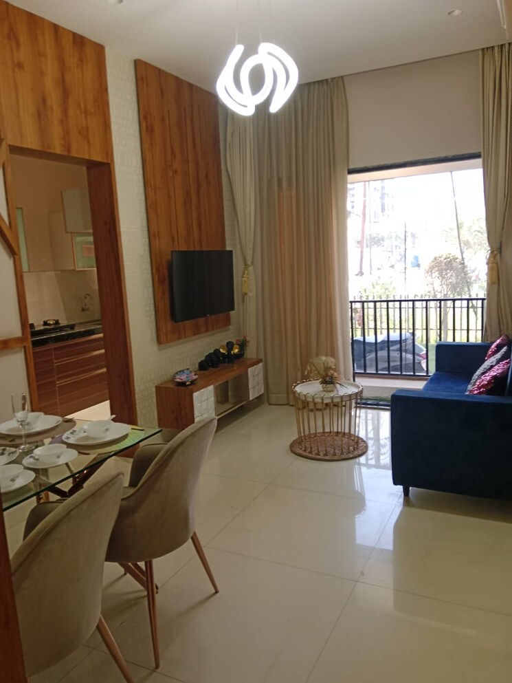 Living Room, omkar-laxmi-lifestyle 1 Bedroom 415 Sq.Ft. Apartment In Naigaon East Palghar 8093714