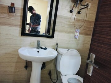 Bathroom in 1 RK Apartment at Supertech Ecociti, Sector 137 – for Rent