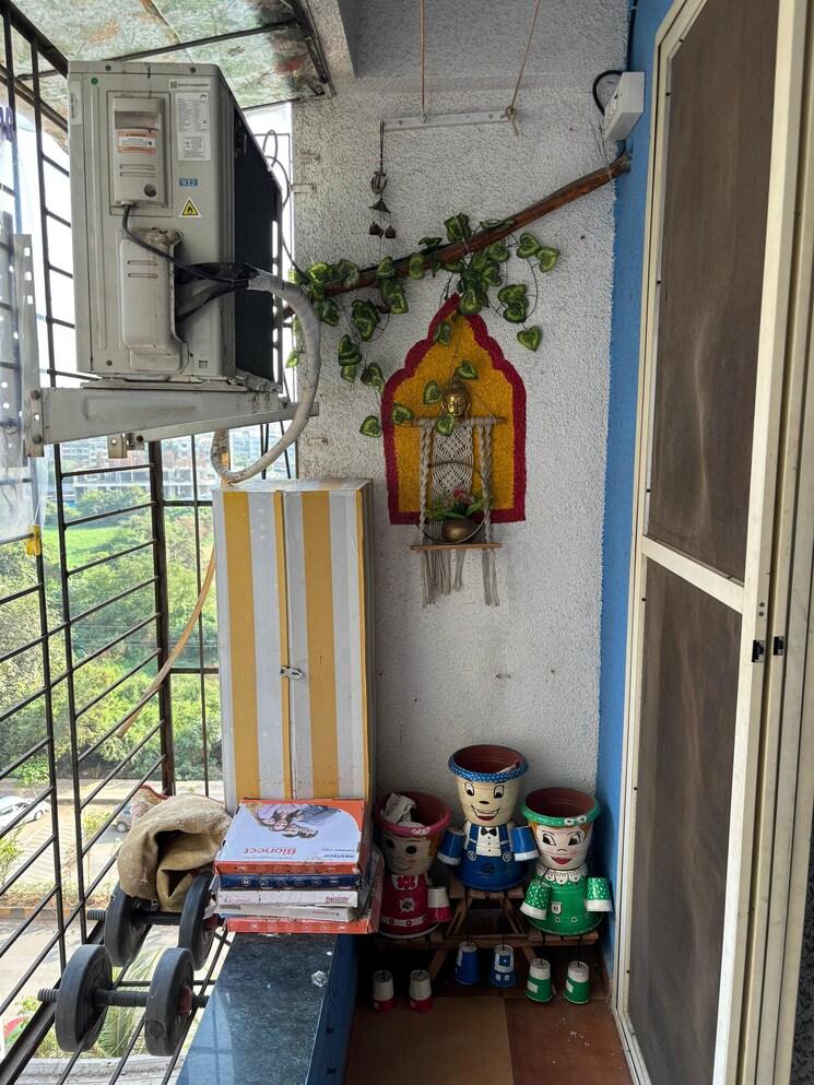 Balcony, krishna-complex-kalyan-east 1 Bedroom 674 Sq.Ft. Apartment In Kalyan East Thane 8093778