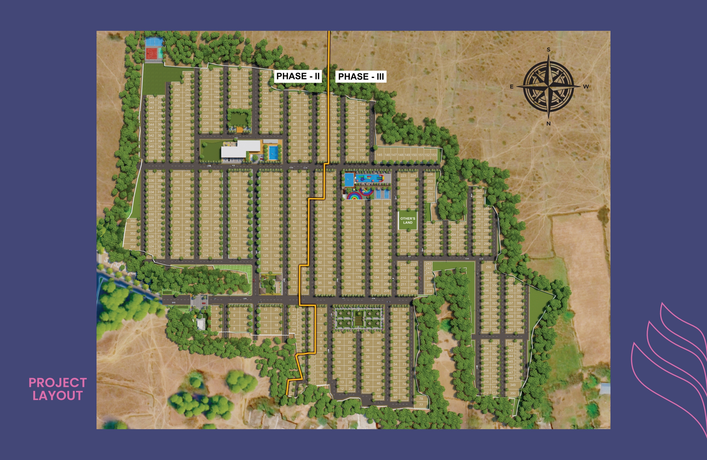 Plot For Sale in Raheja Nirwana