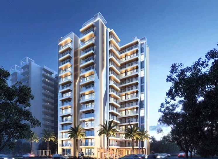 Exterior View, klj-greens 3.5 Bedroom 1702 Sq.Ft. Apartment In Sector 77 Faridabad 8093822