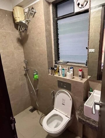 Bathroom in 1 BHK Apartment at Sigrun Splendor, Vasai East – for Sale