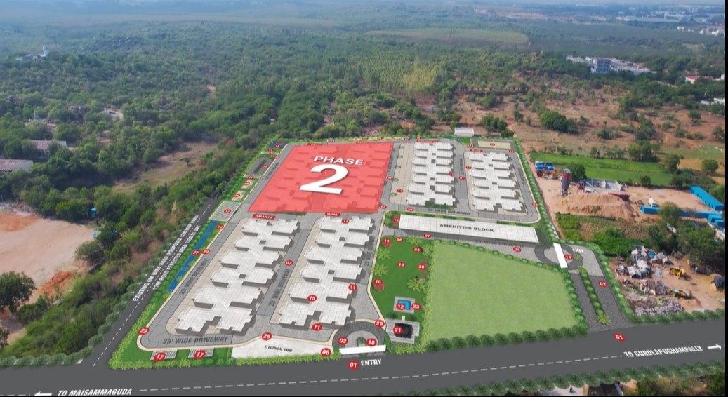 2 BHK + Pooja Room Apartment For Sale in Bhanodayas Crystal