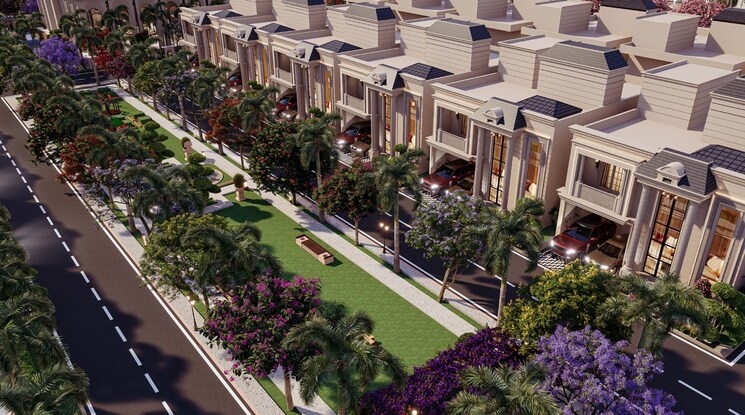 Balcony, gomti nagar 4 Bedroom 3804 Sq.Ft. Villa In Gomti Nagar Lucknow 8093942