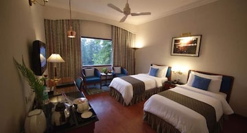Living Room in 3 BHK Builder Floor at Gomti Nagar – for Rent