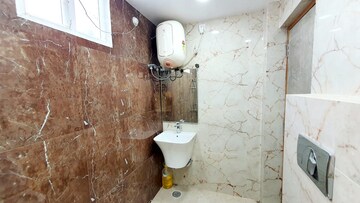 Bathroom in 3 BHK Builder Floor at Gomti Nagar – for Rent