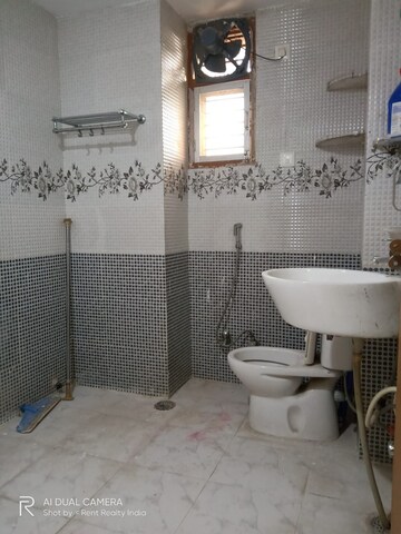 Bathroom in 3 BHK Apartment at Vasant Kunj – for Rent