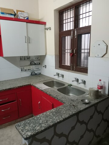 Kitchen in 1.5 BHK Independent House at Ansals Sushant City – for Rent