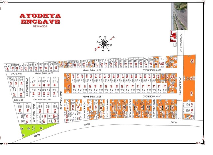 Exterior View, upsidc site b  80 Sq.Yd. Plot In Upsidc Site B Greater Noida 8093993
