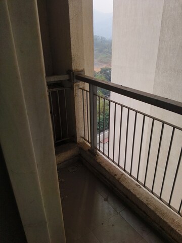 Balcony in 1 BHK Apartment at Raunak Bliss, Ghodbunder Road – for Rent