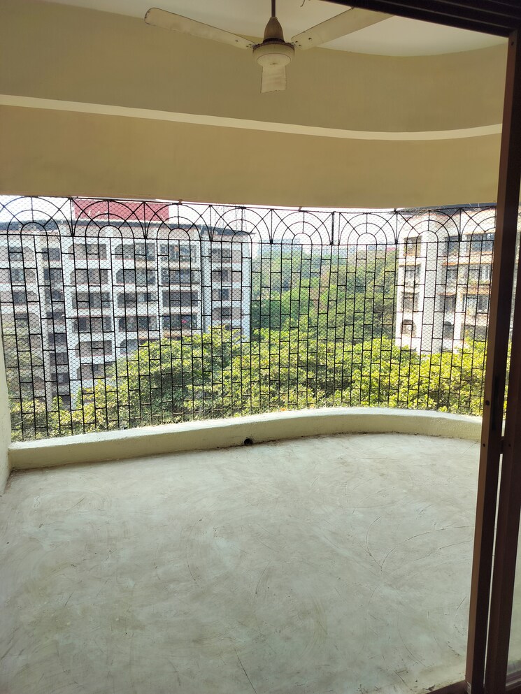 Balcony, army-welfare-chs 3.5 Bedroom 1280 Sq.Ft. Independent House In Nerul Navi Mumbai 8094078