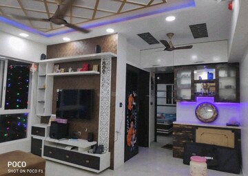Living Room in 2 BHK Apartment at Lodha Amara, Kolshet Road – for Sale