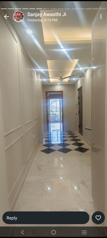 Living Room in 3 BHK Builder Floor at Lajpat Nagar 4 – for Sale