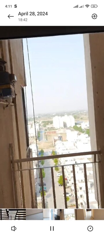 Balcony in 2 BHK Apartment at Wave Dream Homes, Wave City – for Rent