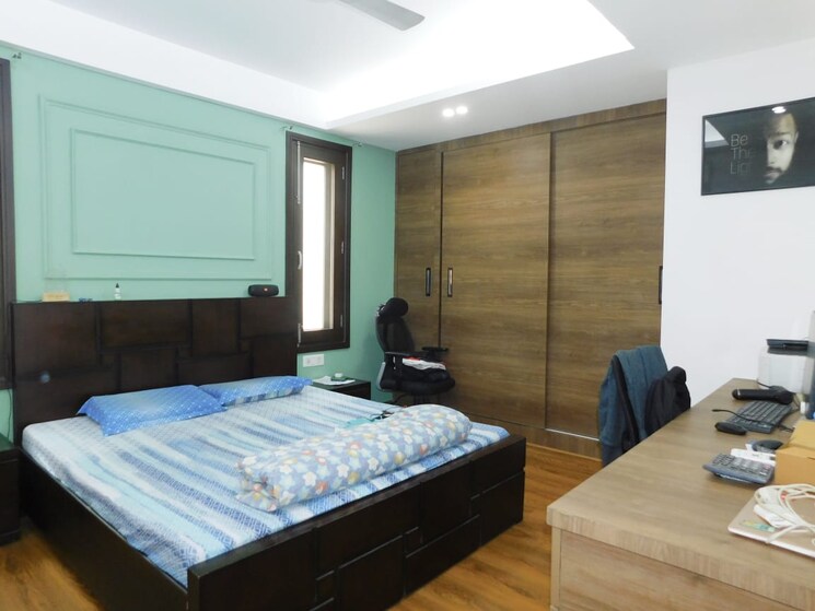 Bedroom, kalkaji 4 Bedroom 2700 Sq.Ft. Builder Floor In Kalkaji Delhi 8094341