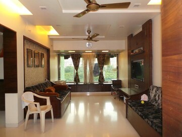 Living Room in 2 BHK Apartment at Lok Upvan I, Manpada – for Sale