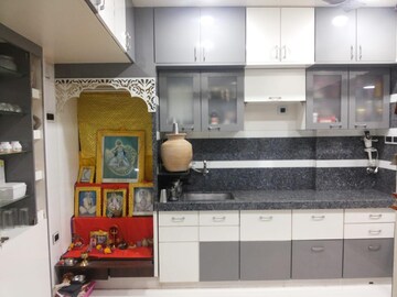 Kitchen in 2 BHK Apartment at Lok Upvan I, Manpada – for Sale