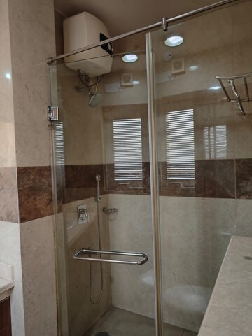 Bathroom in 3 BHK Builder Floor at Defence Colony – for Rent