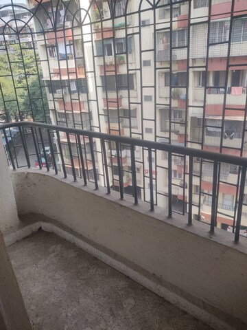 Balcony in 2 BHK Apartment at Lok Upvan I, Manpada – for Sale