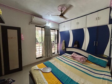 Bedroom in 1 BHK Apartment at Shankheshwar Heights, Kharghar – for Rent