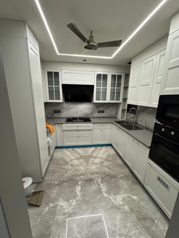 Kitchen in 3 BHK Builder Floor at Defence Colony – for Rent