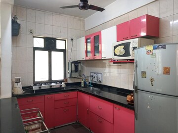 Kitchen in 3 BHK Apartment at Shrirang CHS, Shrirang Society – for Sale