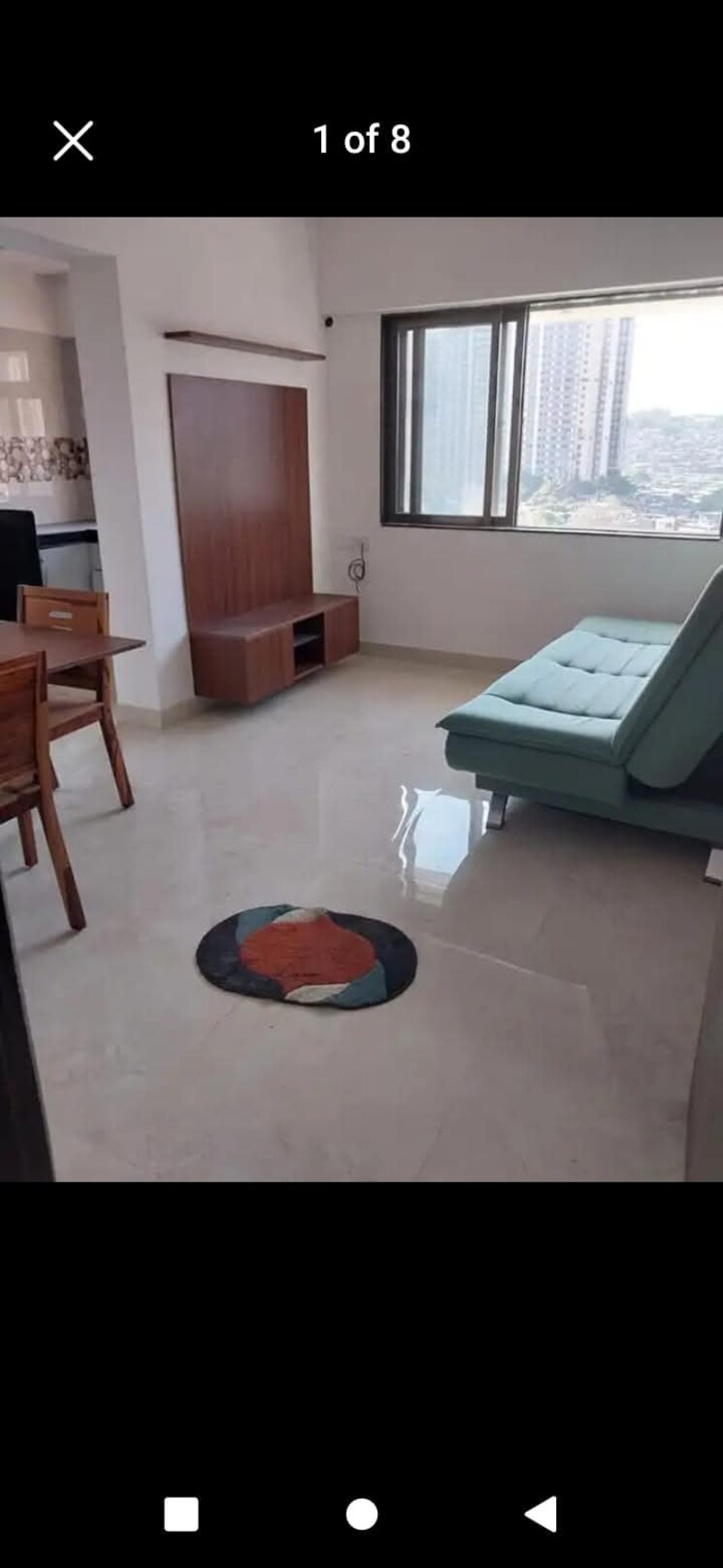 Living Room, sethia-aashray-phase-1 1 RK 255 Sq.Ft. Apartment In Kandivali East Mumbai 8094534