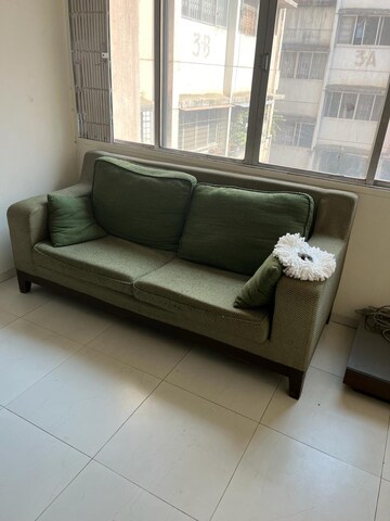 Living Room in 1 BHK Apartment at Sakal Nagar CHS, Aundh – for Rent