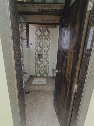 Bathroom in 3 BHK Apartment at Banjara CHS, Kharghar – for Rent