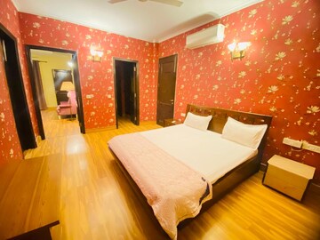 Bedroom in 4 BHK Builder Floor at New Friends Colony – for Rent