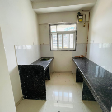 Kitchen in 1 BHK Apartment at Ashar Axis, Subhash Nagar – for Rent