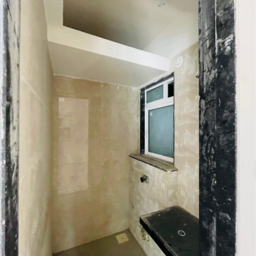 Bathroom in 1 BHK Apartment at Ashar Axis, Subhash Nagar – for Rent