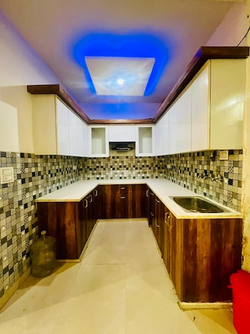 Kitchen in 3 BHK Builder Floor at Dwarka Mor – for Rent