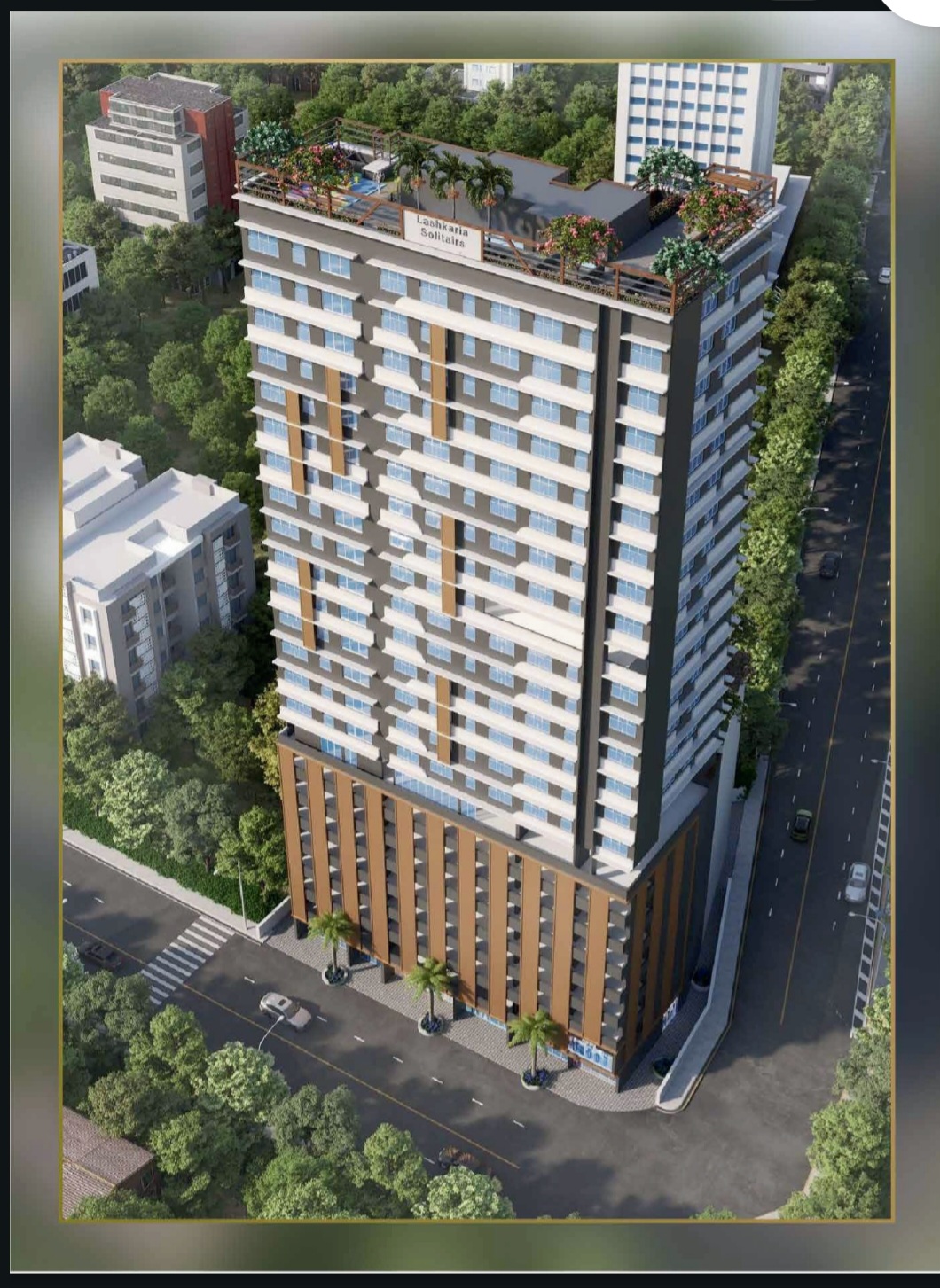 2 BHK 630 Sq.Ft. Apartment in Relliance Lashkaria Solitaire